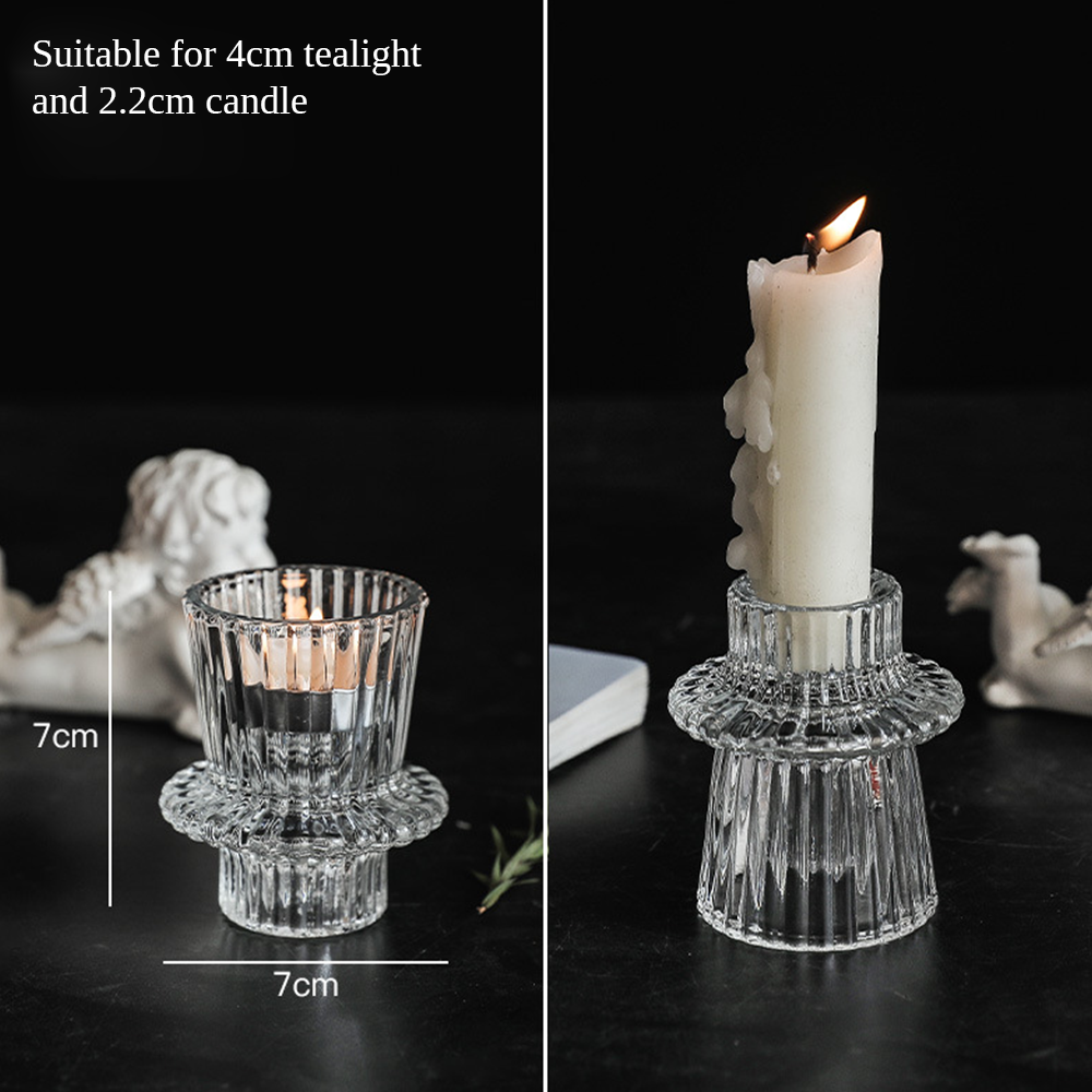 European Double Head Candle Holder Set