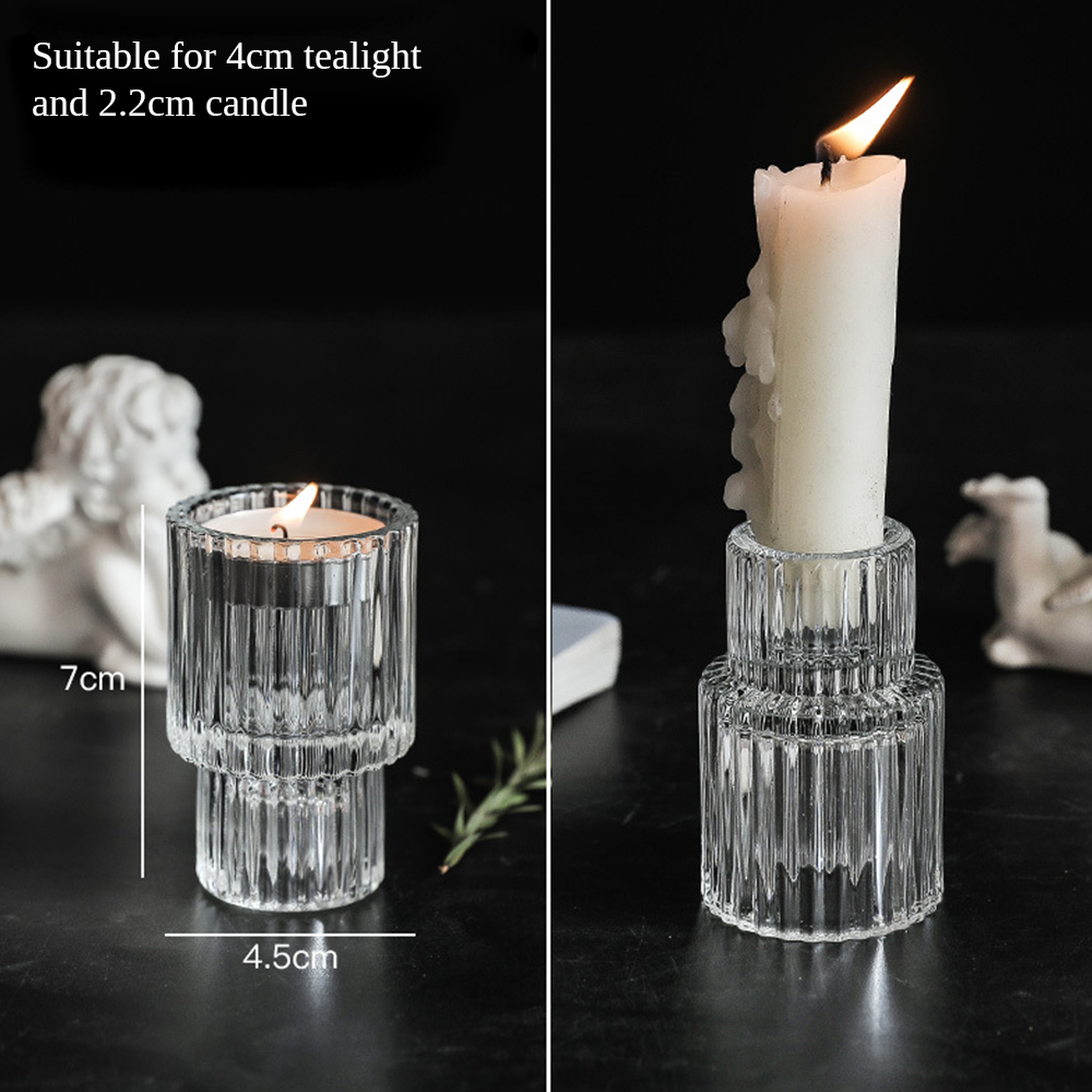 European Double Head Candle Holder Set