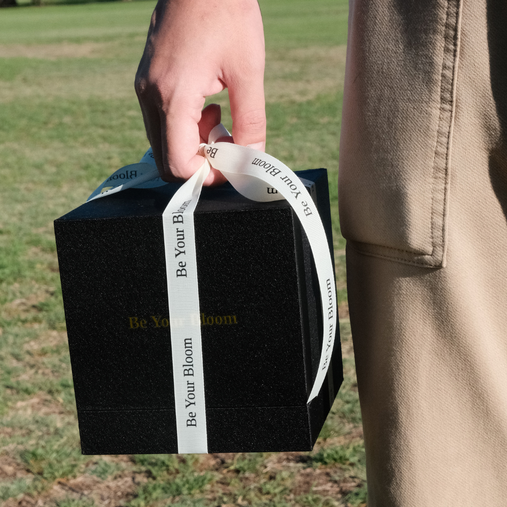 Everlasting Rose Glass Dome with LED Lights - Yellow