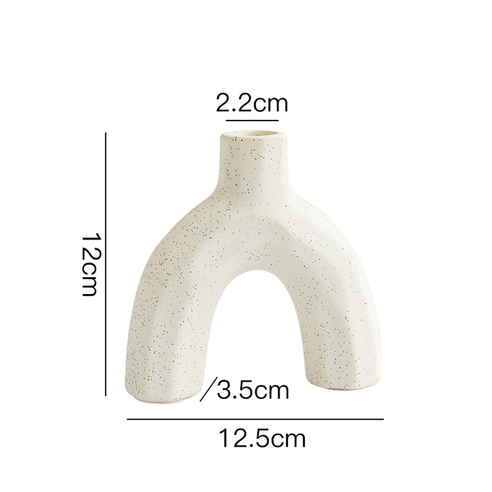 Nordic Inspired & Geometric Candle Holder - Yellow