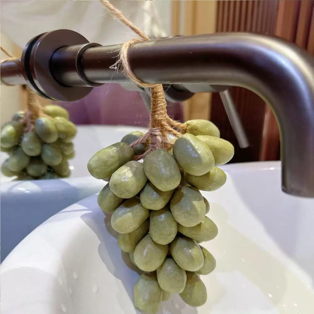 100% Natural Handmade Grape Soap - Green