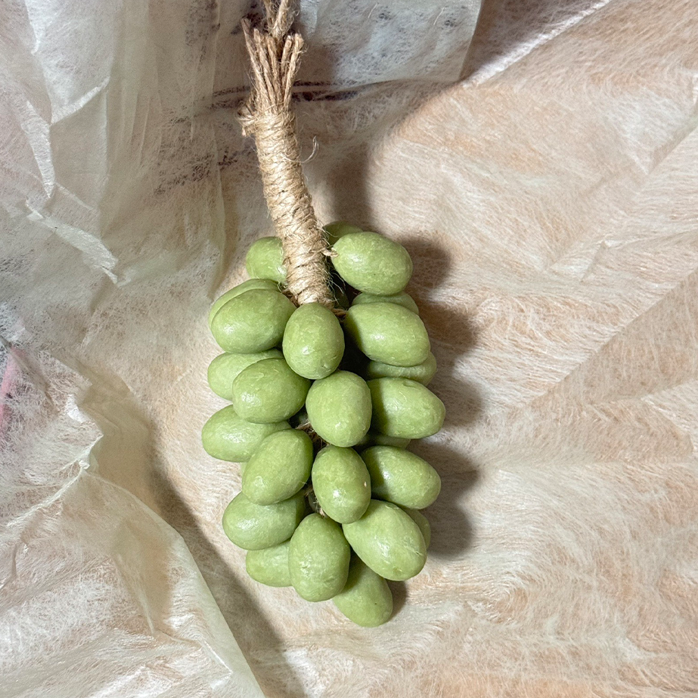 100% Natural Handmade Grape Soap - Green