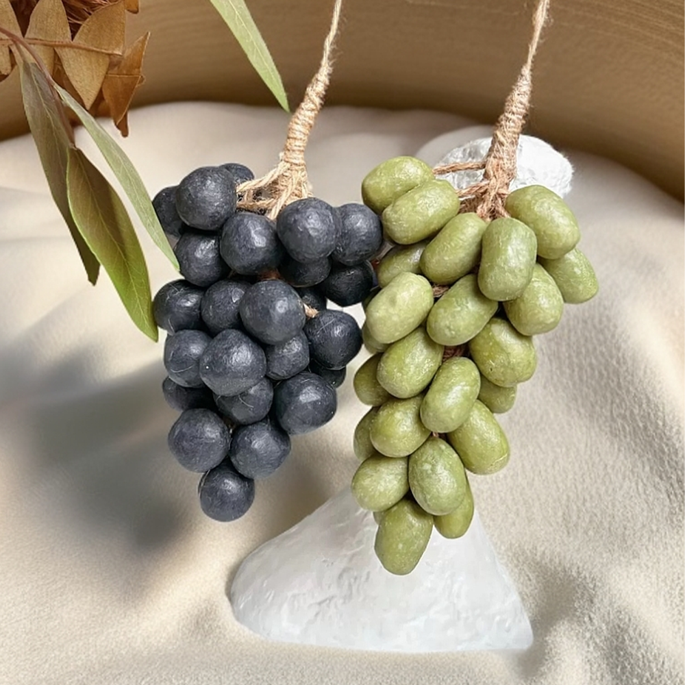 100% Natural Handmade Grape Soap - Green