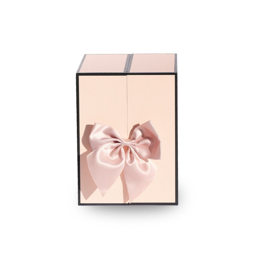 Everlasting Flower Bear Gift Box for Proposal- Pink