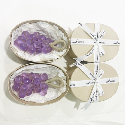 100% Handmade Crystal Grape Soap