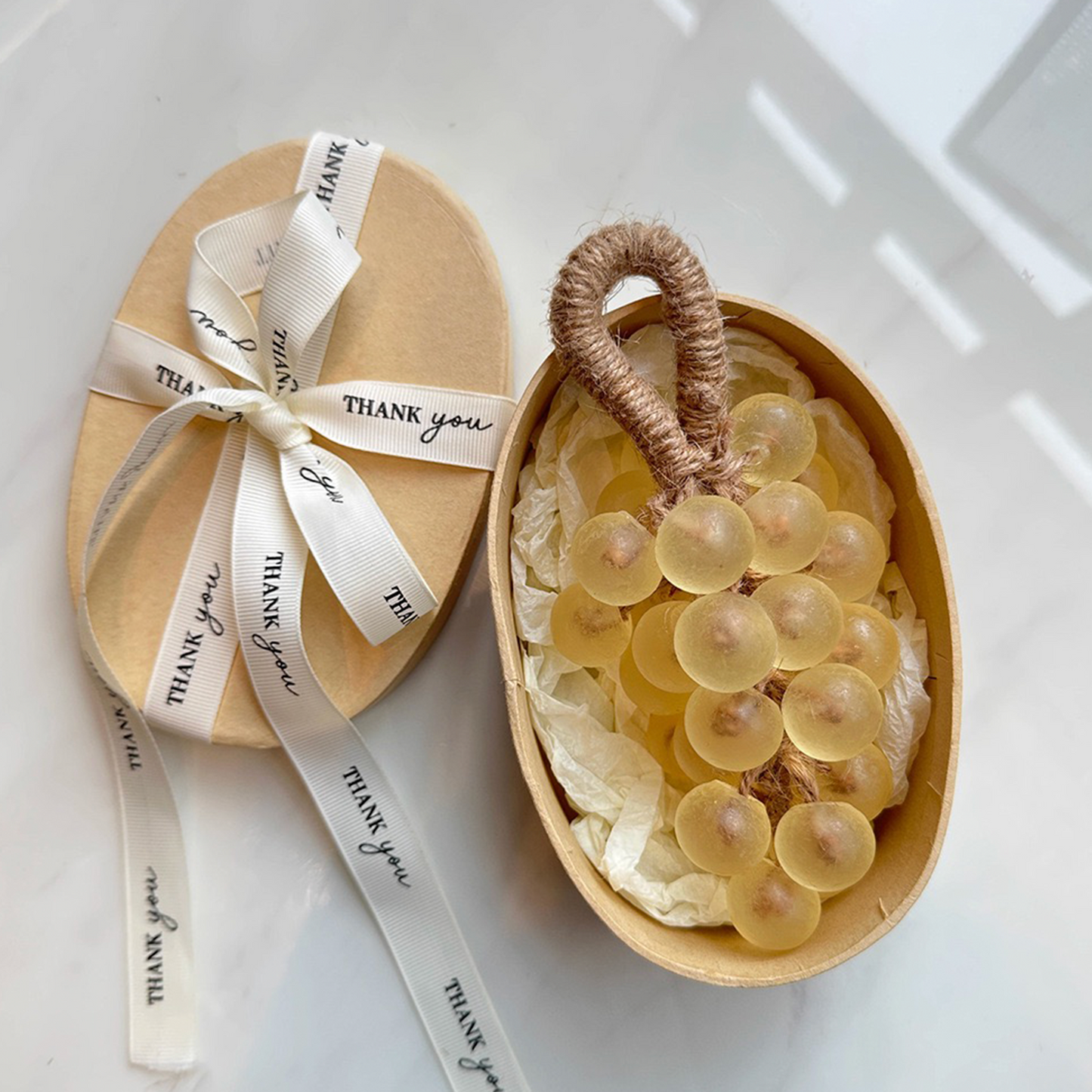 100% Handmade Crystal Grape Soap