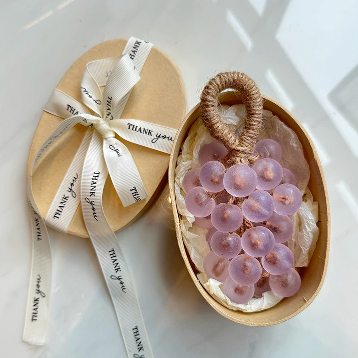 100% Handmade Crystal Grape Soap