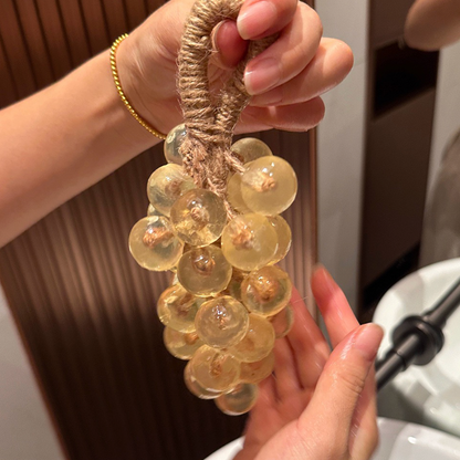 100% Handmade Crystal Grape Soap