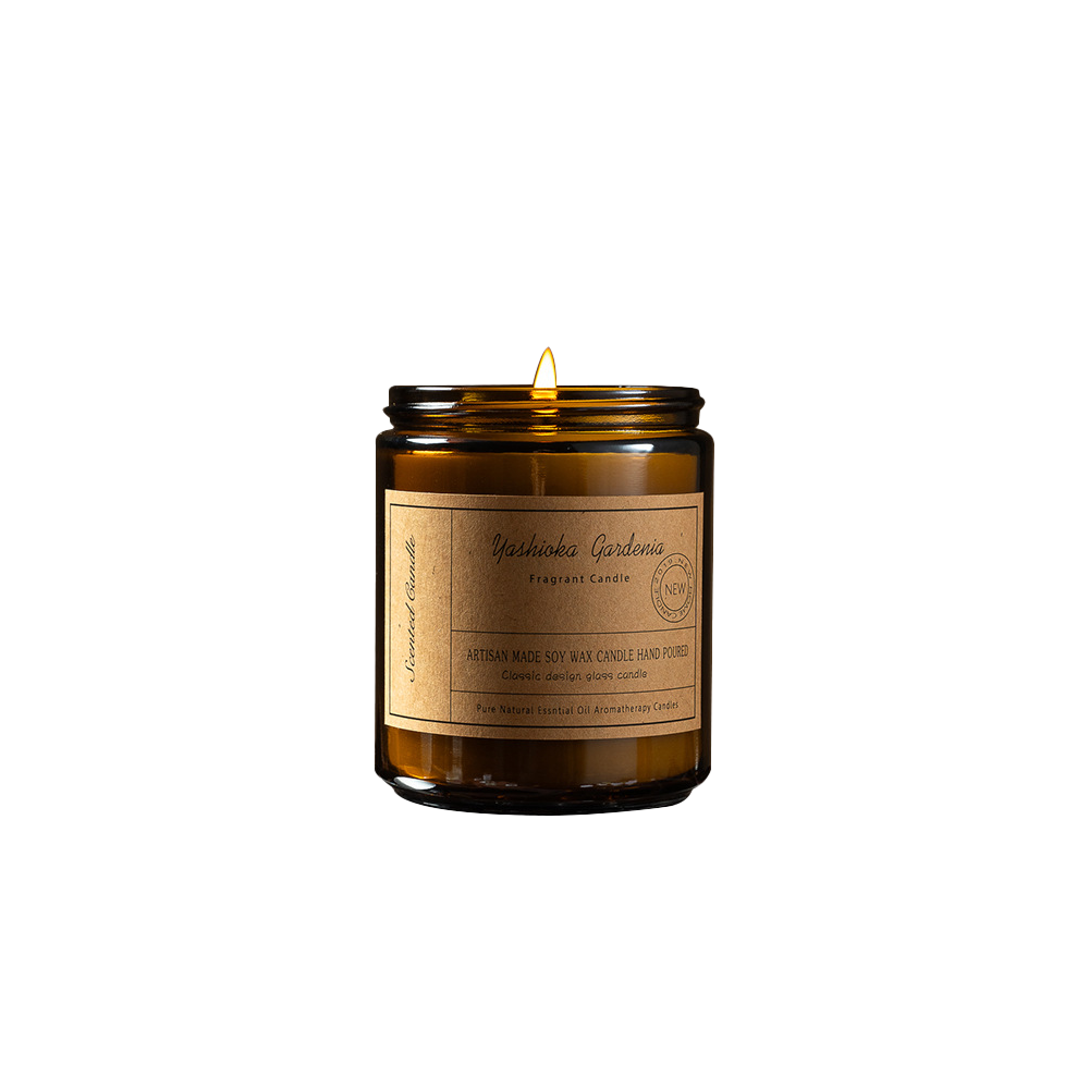 Handmade Glass Scented Candle 200G