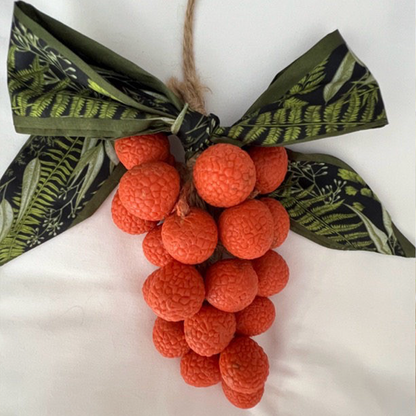 100% Natural Handmade Lychee Soap - Red