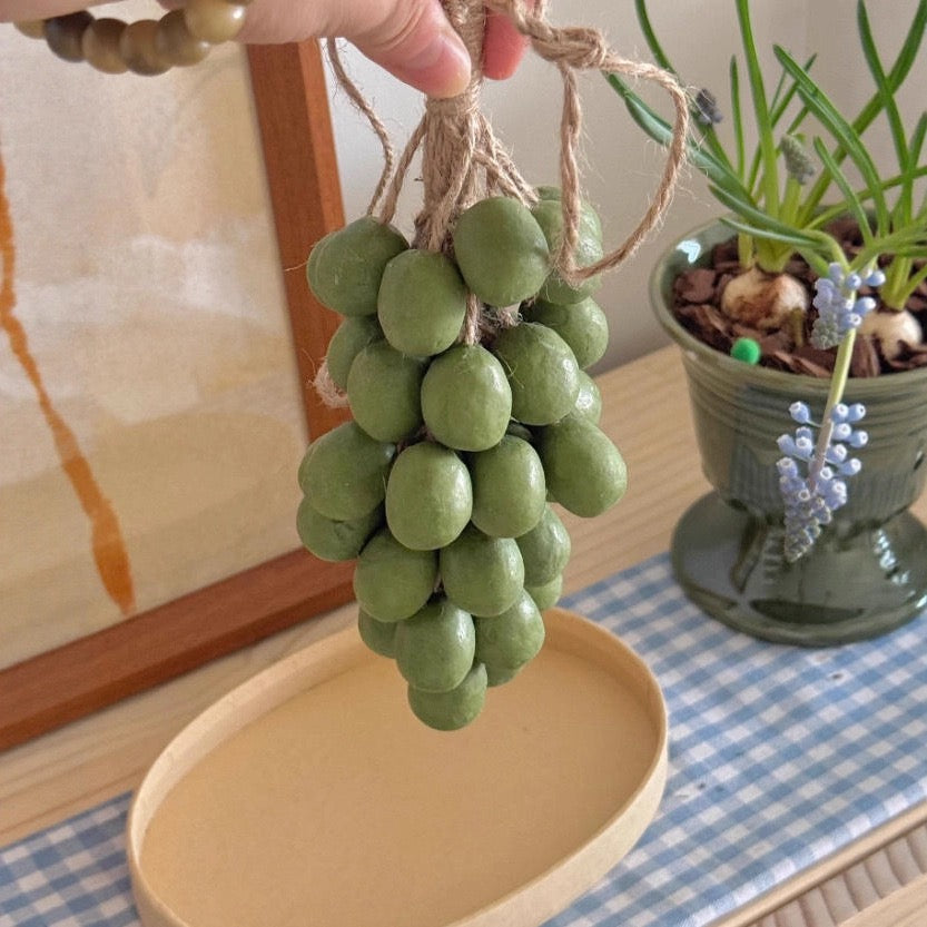 100% Natural Handmade Grape Soap - Green