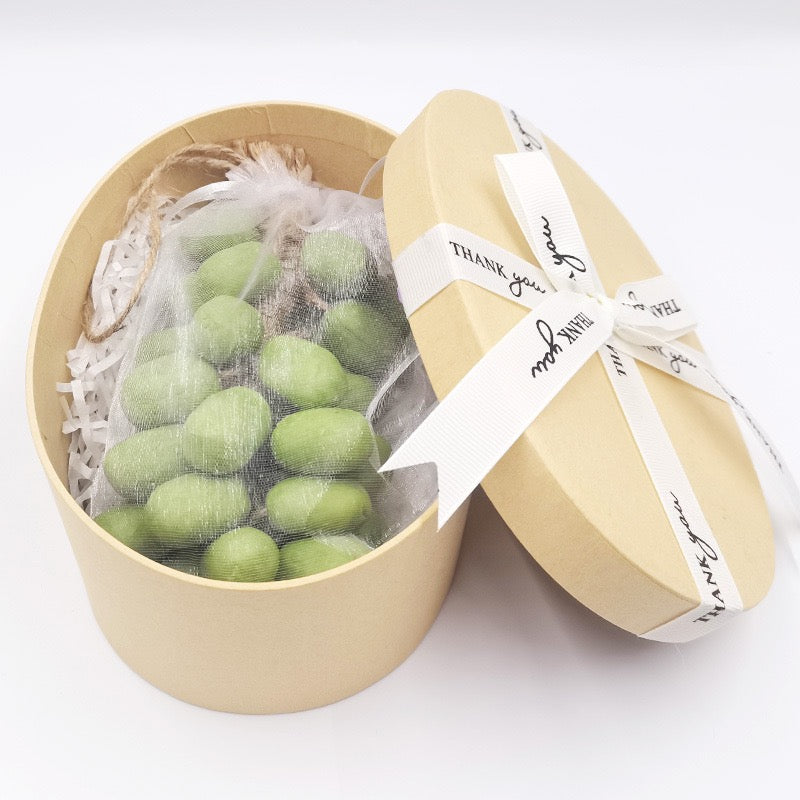 100% Natural Handmade Grape Soap - Green