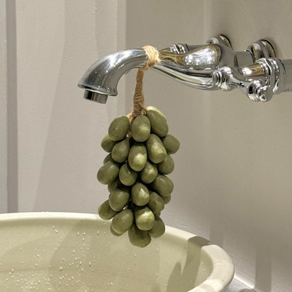 100% Natural Handmade Grape Soap - Green